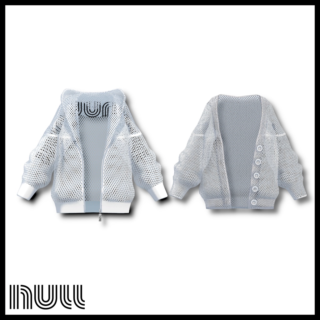 12アバター対応 Big Logo Fur parka & Boa Cardigan【MA対応】