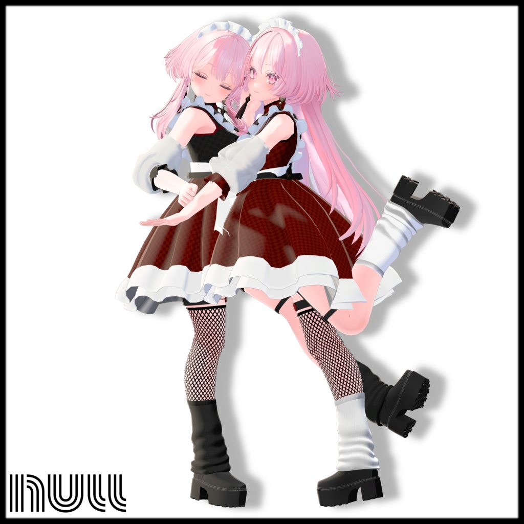 中華風メイド服セット【狐雪/桔梗/セレスティア/LSbody/枡花 蒼/舞夜対応】