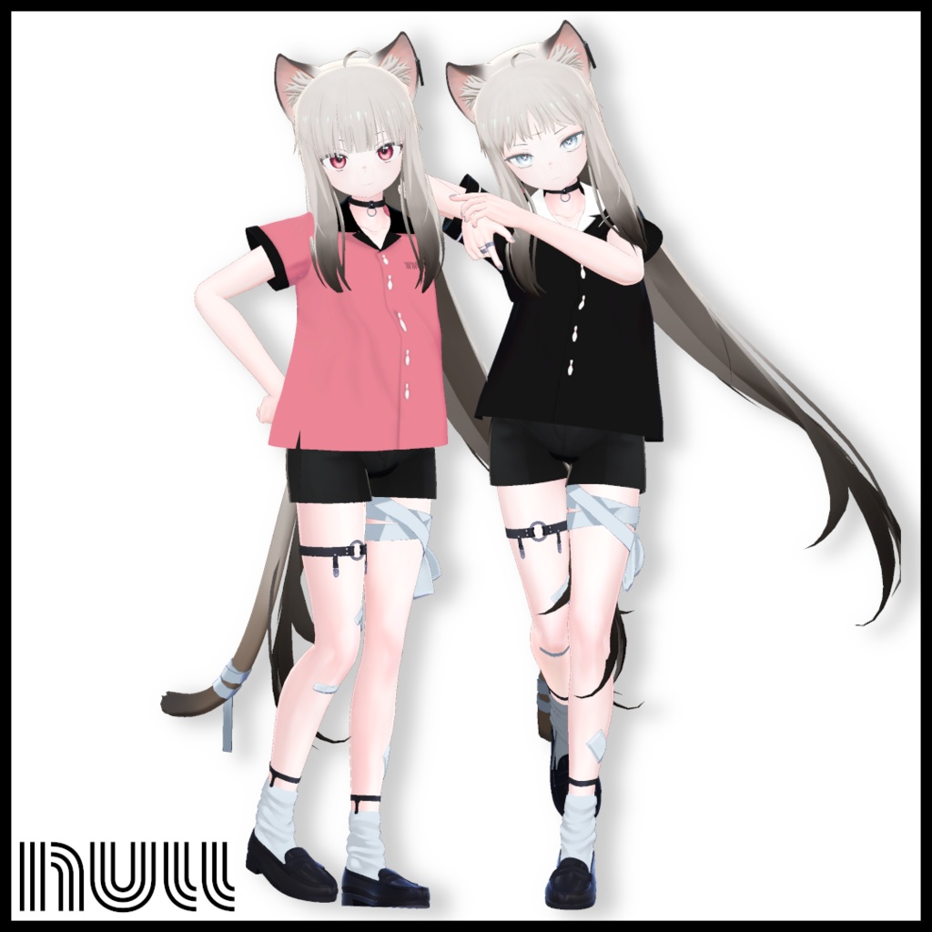 Bowling shirt + Flamingo earrings