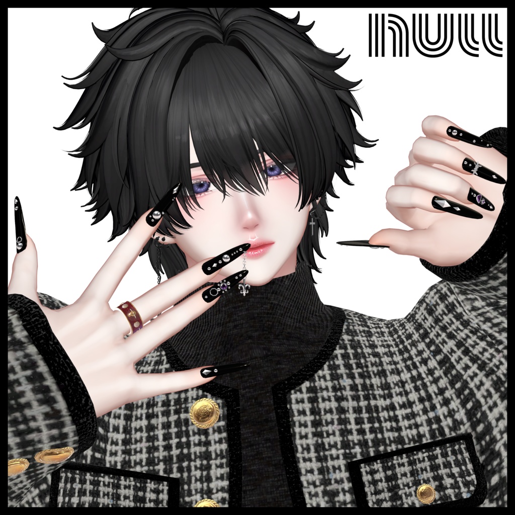 Studs Nail【9アバター対応】
