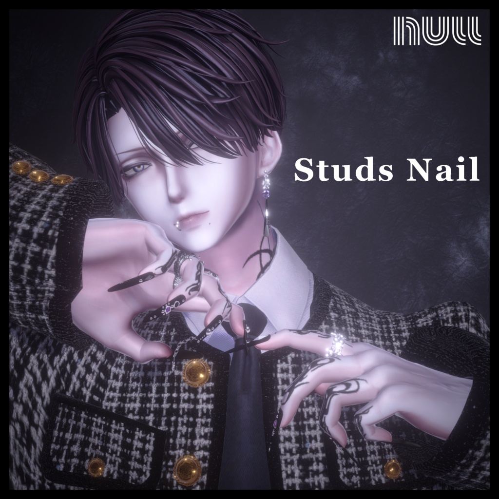 Studs Nail【9アバター対応】