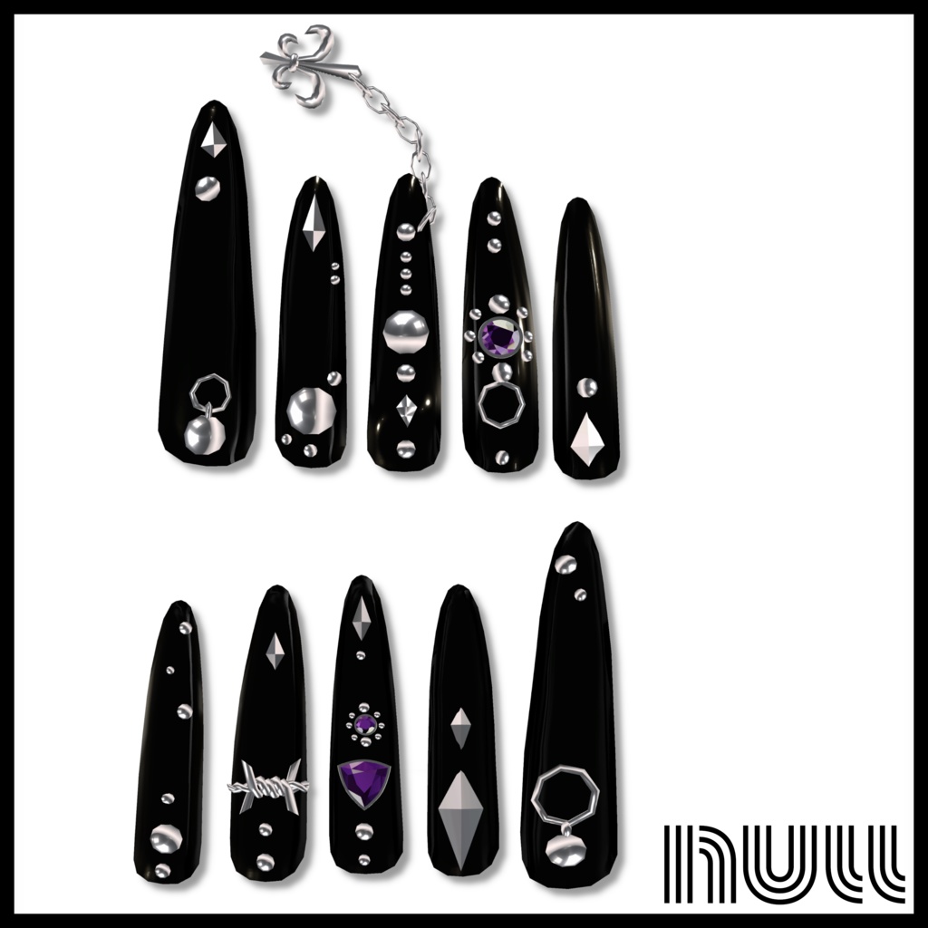 Studs Nail【9アバター対応】