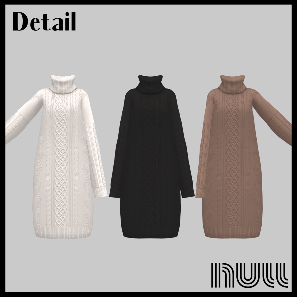 LongKnit&Boots 3colors