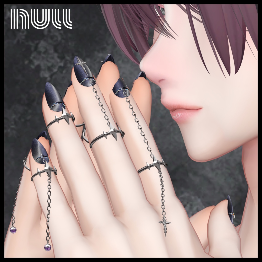 12アバター対応💅Magnet Nail【MA対応】+追加パーツ