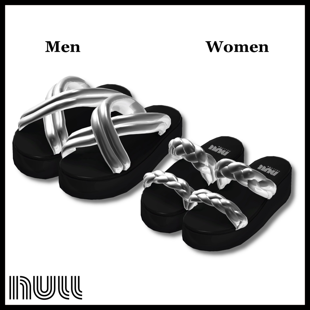 14アバター対応🩶Padded sandals【MA対応】