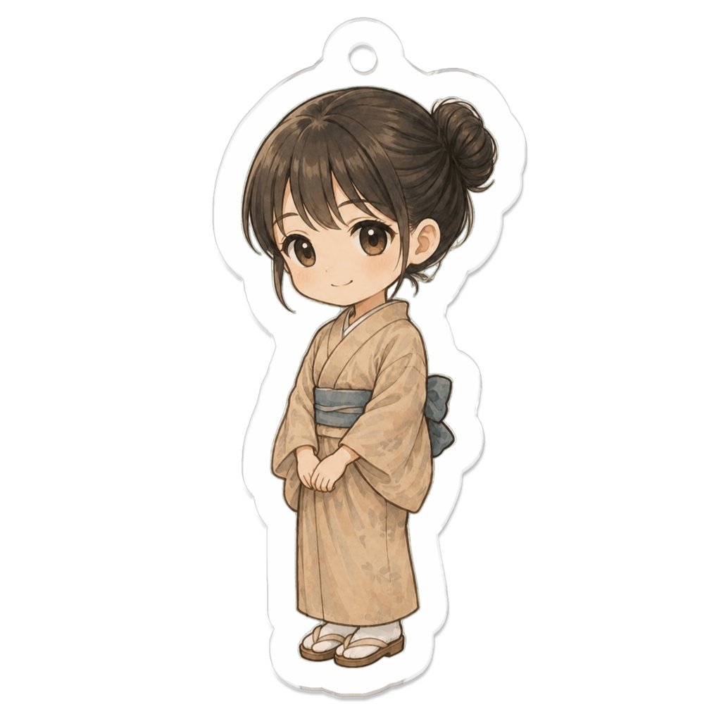 アクリルキーホルダー「結」