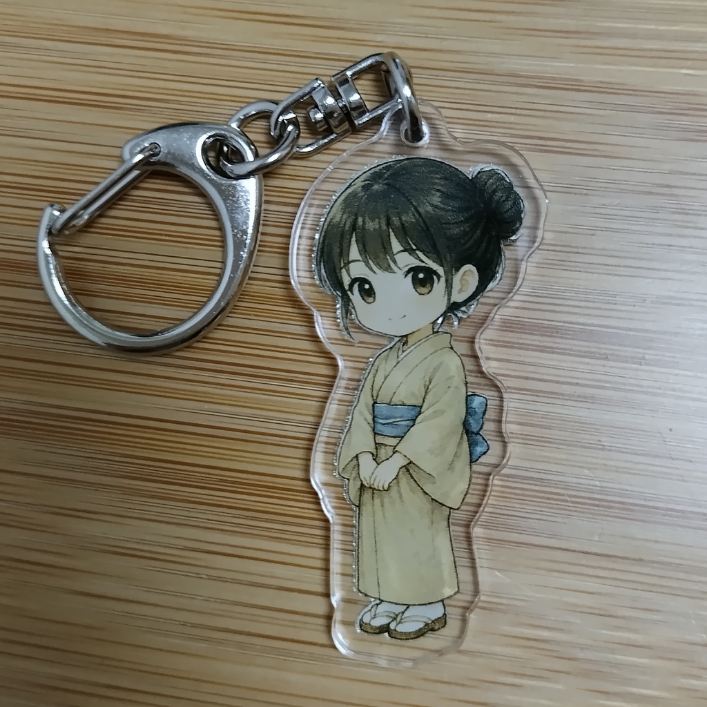 アクリルキーホルダー「結」