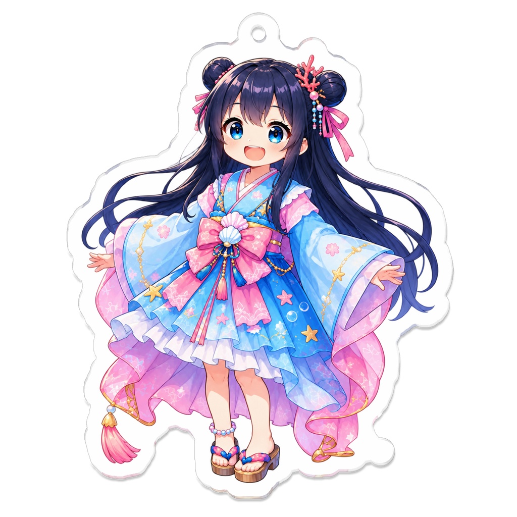 アクリルキーホルダー「乙姫7歳」