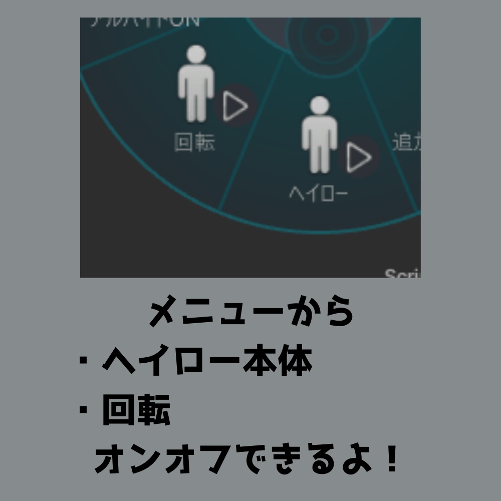 回るニコチン構造式ヘイロー【VRChat】