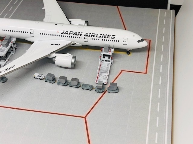 1/400 GSEシリーズ No.1 ハイリフトローダーセット(塗装済み完成品)Cargo Loader Set(Painted finished product kit)