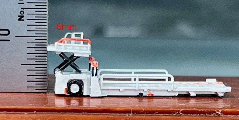 1/400 GSEシリーズ No.1 ハイリフトローダーセット(塗装済み完成品)Cargo Loader Set(Painted finished product kit)