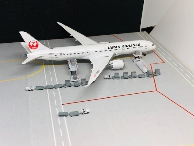 1/400 GSEシリーズ No.2 カーゴトラクター&ドーリーセット(塗装済み完成品)Cargo Tractor & Dolly Set(Painted finished product kit)