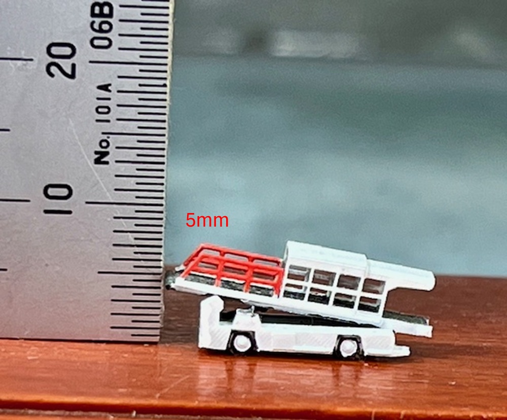 1/400 GSEシリーズ No.3 ベルトローダーセット(塗装済み完成品)Belt Loader Set(Painted finished product kit)