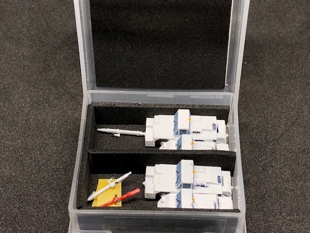 1/400 GSEシリーズ No.4 トーイングトラクターセット1 Ver.2(塗装済み完成品)Toring Tractor Set 1 Ver.2(Painted finished product kit)