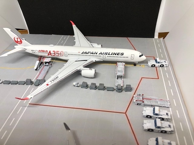 1/400 GSEシリーズ No.4 トーイングトラクターセット1 Ver.2(塗装済み完成品)Toring Tractor Set 1 Ver.2(Painted finished product kit)