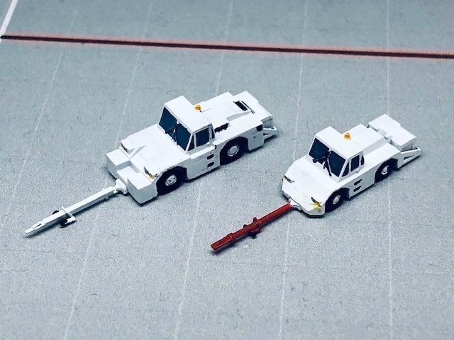 1/400 GSEシリーズ No.4 トーイングトラクターセット1 Ver.2(塗装済み完成品)Toring Tractor Set 1 Ver.2(Painted finished product kit)