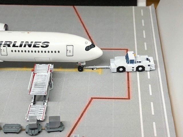 1/400 GSEシリーズ No.4 トーイングトラクターセット1 Ver.2(塗装済み完成品)Toring Tractor Set 1 Ver.2(Painted finished product kit)