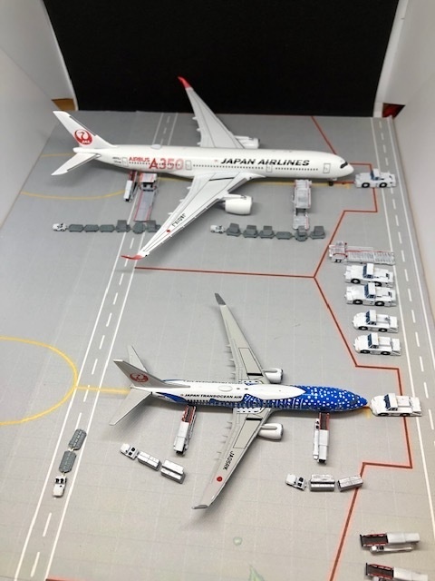 1/400 GSEシリーズ No.4 トーイングトラクターセット1 Ver.2(塗装済み完成品)Toring Tractor Set 1 Ver.2(Painted finished product kit)