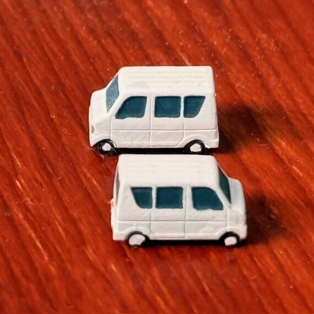 1/400 GSEシリーズ No.5 一般作業車セットVer2(塗装済み完成品)general work vehicles(Painted finished product kit)