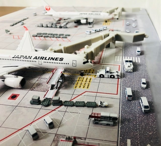 1/400 GSEシリーズ No.5 一般作業車セットVer2(塗装済み完成品)general work vehicles(Painted finished product kit)