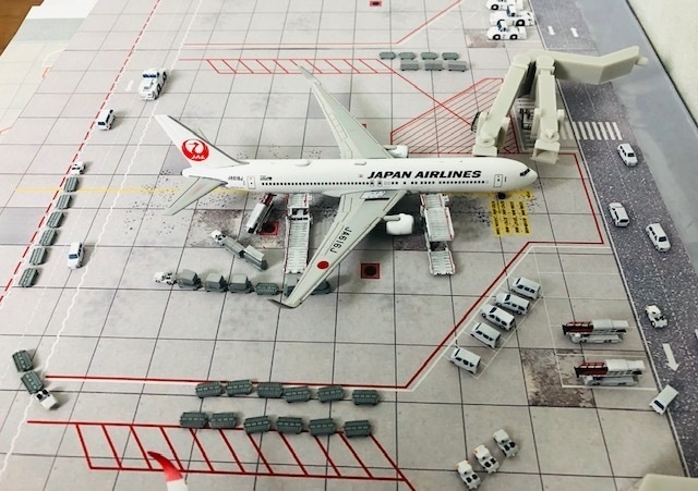 1/400 GSEシリーズ No.5 一般作業車セットVer2(塗装済み完成品)general work vehicles(Painted finished product kit)