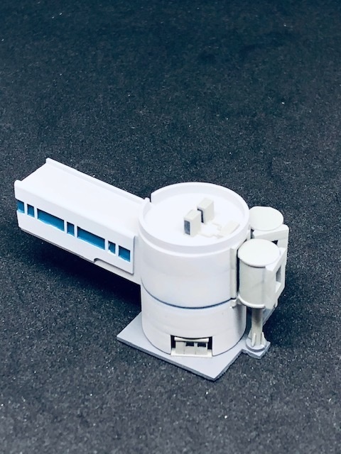 1/400 空港情景シリーズ1 羽田空港第1ターミナルPBB接続塔Ver.2(塗装済み完成品)(ジェミニジェット、JCWINGS対応版)