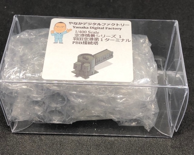 1/400 空港情景シリーズ1 羽田空港第1ターミナルPBB接続塔Ver.2(塗装済み完成品)(ジェミニジェット、JCWINGS対応版)