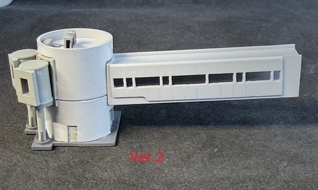 1/400 空港情景シリーズ1 羽田空港第1ターミナルPBB接続塔Ver.2(塗装済み完成品)(ジェミニジェット、JCWINGS対応版)