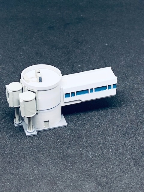 1/400 空港情景シリーズ1 羽田空港第1ターミナルPBB接続塔Ver.2(塗装済み完成品)(ジェミニジェット、JCWINGS対応版)