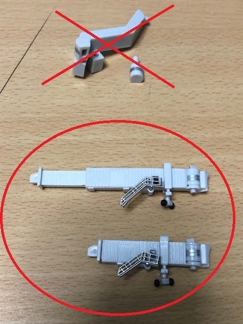 1/400 空港情景シリーズ1 羽田空港第1ターミナルPBB接続塔Ver.2(塗装済み完成品)(ジェミニジェット、JCWINGS対応版)