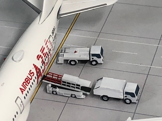 1/400 GSEシリーズ No.7 CTC車 電源車 給水車セット(塗装済み完成品)CTC truck Power Supply truck Water Supply truckSet (Painted finished product kit)