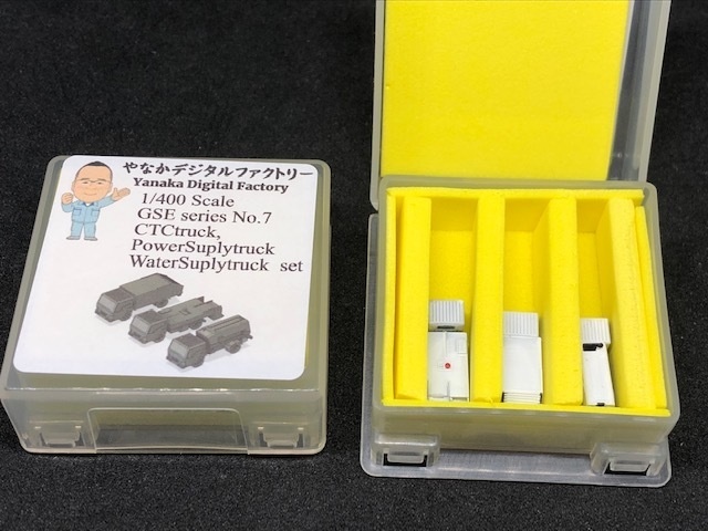 1/400 GSEシリーズ No.7 CTC車 電源車 給水車セット(塗装済み完成品)CTC truck Power Supply truck Water Supply truckSet (Painted finished product kit)