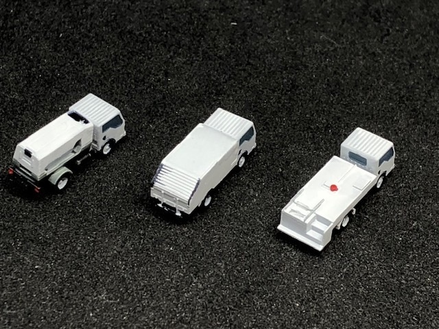 1/400 GSEシリーズ No.7 CTC車 電源車 給水車セット(塗装済み完成品)CTC truck Power Supply truck Water Supply truckSet (Painted finished product kit)