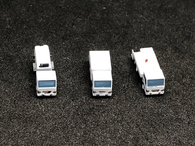 1/400 GSEシリーズ No.7 CTC車 電源車 給水車セット(塗装済み完成品)CTC truck Power Supply truck Water Supply truckSet (Painted finished product kit)