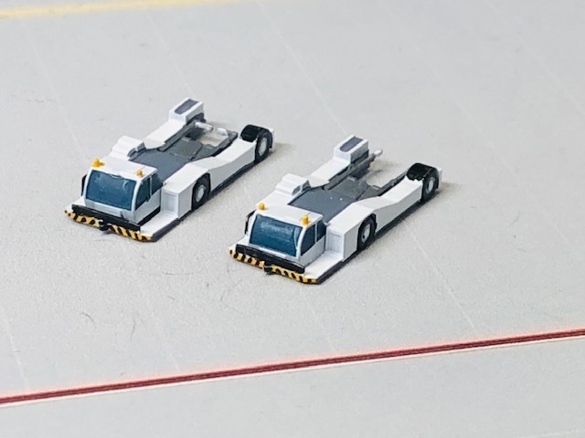 1/400　GSEシリーズ　No.11　Goldhofer　AST-2　セット（塗装済み完成品）Goldhofer AST-2 Set（Painted finished product kit）