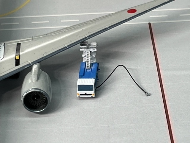 1/400 GSEシリーズ No.12 ハイドラントサービサーセット(塗装済み完成品)Refuling Car set(Painted finished product kit)