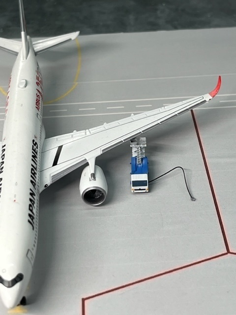 1/400 GSEシリーズ No.12 ハイドラントサービサーセット(塗装済み完成品)Refuling Car set(Painted finished product kit)