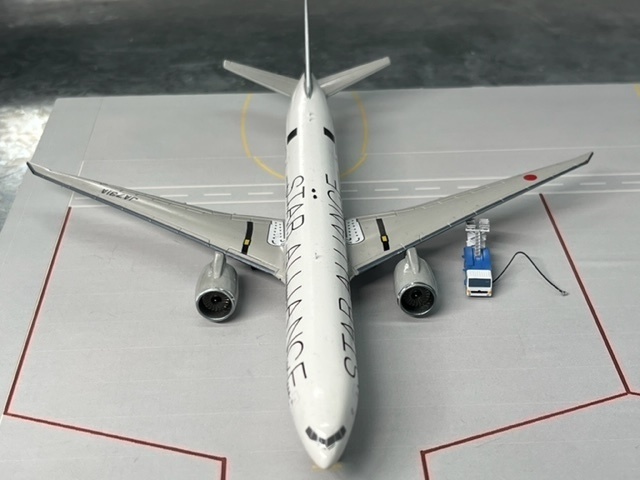 1/400 GSEシリーズ No.12 ハイドラントサービサーセット(塗装済み完成品)Refuling Car set(Painted finished product kit)