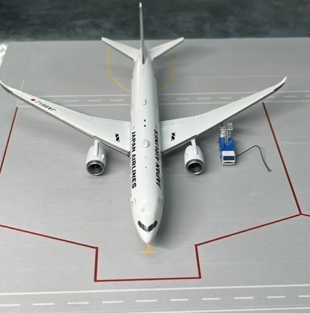 1/400 GSEシリーズ No.12 ハイドラントサービサーセット(塗装済み完成品)Refuling Car set(Painted finished product kit)