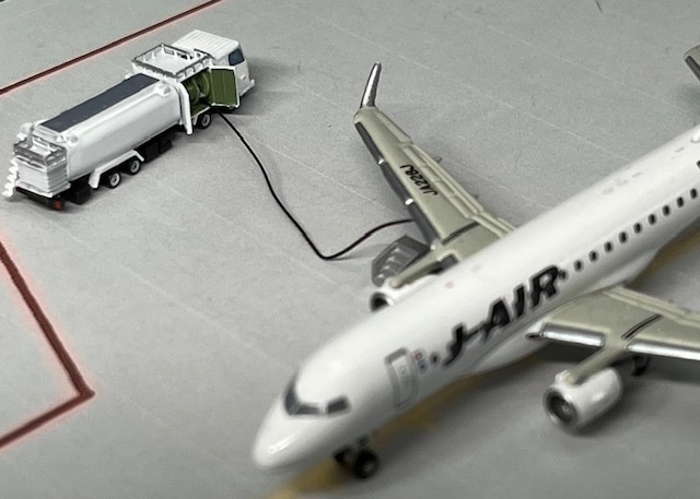 1/400 GSEシリーズ No.13 レヒューラーセット(塗装済み完成品)Refueler set(Painted finished product kit)