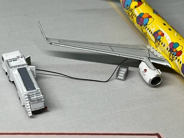 1/400 GSEシリーズ No.13 レヒューラーセット(塗装済み完成品)Refueler set(Painted finished product kit)