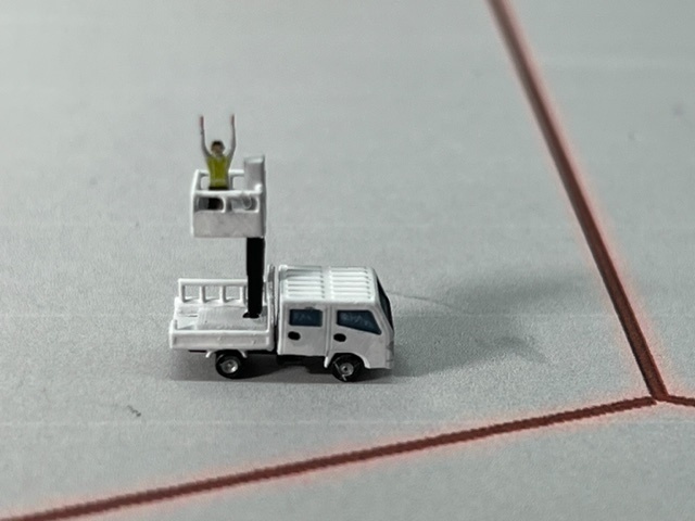 1/400 GSEシリーズ No.14 マーシャラーカーセット(塗装済み完成品)Marshaller car set(Painted finished product kit)