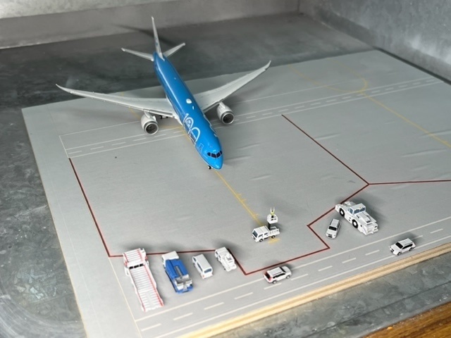 1/400 GSEシリーズ No.14 マーシャラーカーセット(塗装済み完成品)Marshaller car set(Painted finished product kit)