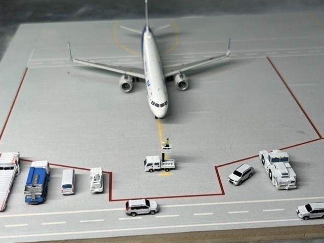 1/400 GSEシリーズ No.14 マーシャラーカーセット(塗装済み完成品)Marshaller car set(Painted finished product kit)