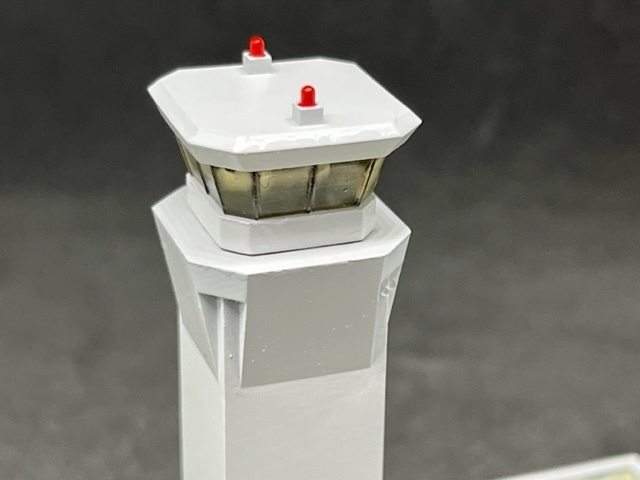 1/400 空港情景シリーズ4 地方空港管制塔&航空局庁舎ビル