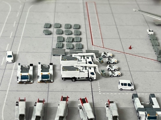 1/400 GSEシリーズ No.27 デアイシングカーセット(塗装済み完成品)