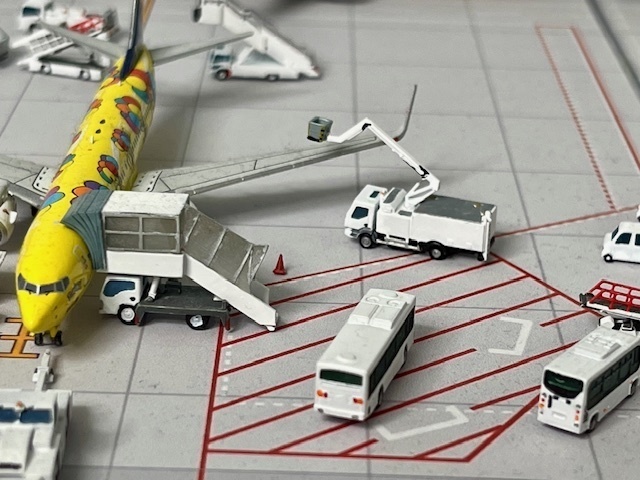 1/400 GSEシリーズ No.27 デアイシングカーセット(塗装済み完成品)