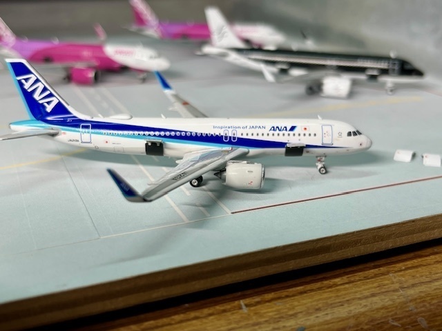 1/400 空港情景シリーズ7 A320&B737-800 カーゴドアセット
