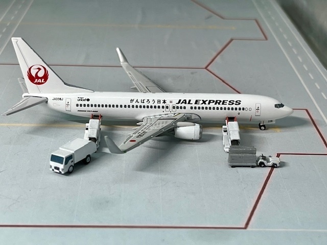 1/400 空港情景シリーズ7 A320&B737-800 カーゴドアセット