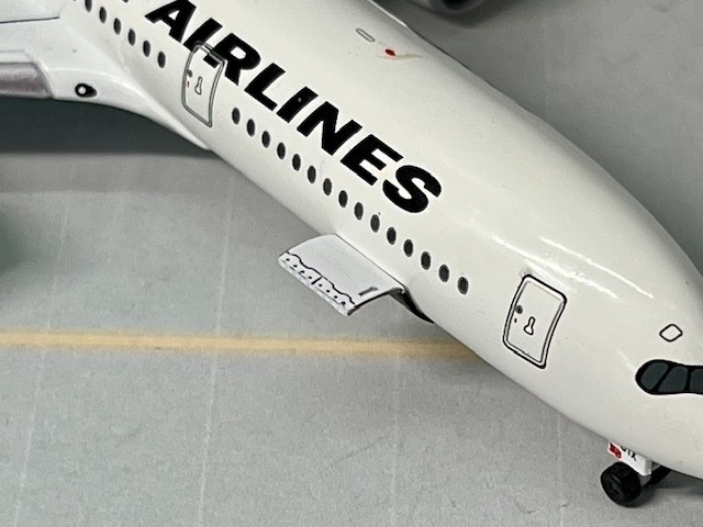 1/400 空港情景シリーズ8 A350&B787 カーゴドアセット